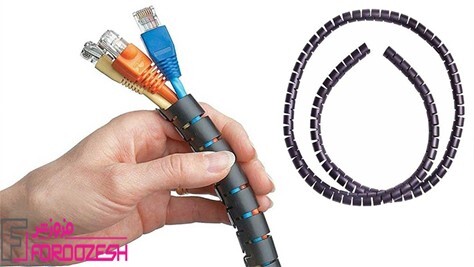 نظم دهنده‌ سیم و کابل کامپیوتر ؛ با کابل‌های درهم برهم خداحافظی کنید!