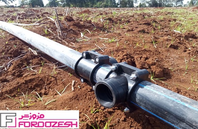 نوعی بست کمربندی لوله پلی اتیلن