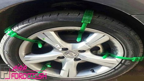 نوعی بست کمربندی به جای زنجیر چرخ